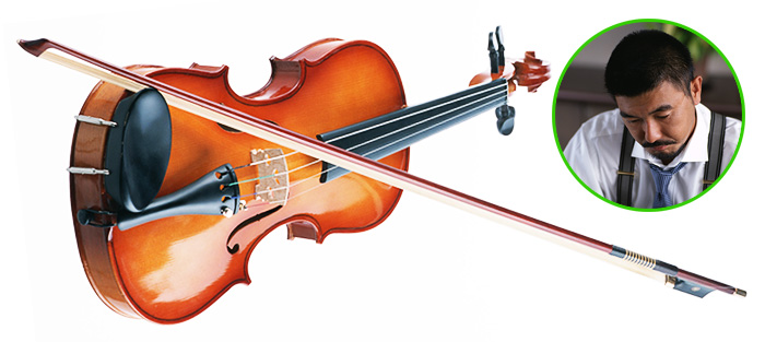 ヴァイオリンを自宅で練習して、DVD教材だけで弾けるようになった歓び